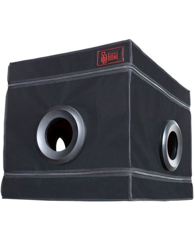 SECRET DOME KINK CLUB LA NICHE CABINA NEGRO ROJO
