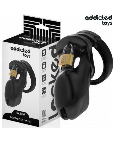 ADDICTED TOYS LOCKED FORBIDDEN VAULT JAULA PARA PENE 10 CM