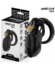 ADDICTED TOYS LOCKED OBSIDIAN HOLD JAULA PARA PENE TALLA M