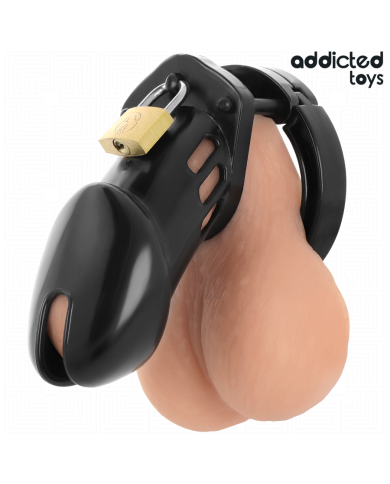 ADDICTED TOYS LOCKED OBSIDIAN HOLD JAULA PARA PENE TALLA M