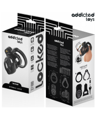 ADDICTED TOYS LOCKED ETERNAL LOCK JAULA PARA PENE 9 CM