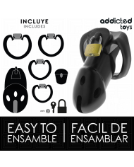 ADDICTED TOYS LOCKED UNBROKEN DEN JAULA PARA PENE 98 CM