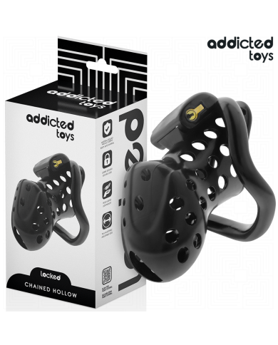 ADDICTED TOYS LOCKED CHAINED HOLLOW JAULA PARA PENE 105 CM