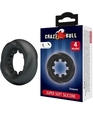 CRAZY BULL DAQUEZ ANILLO SILICONA MODELO 4 CRAZY BULL DAQUEZ ANILLO SILICONA MODELO 4