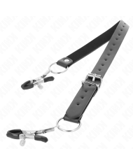 KINK PINZAS PARA CLITORIS 4 ENGANCHES AJUSTABLE 34 48 CM