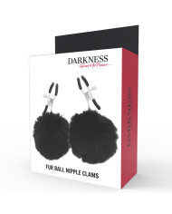 DARKNESS PINZAS PARA PEZONES CON POMPONES 1