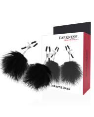 DARKNESS PINZAS PARA PEZONES CON POMPONES 2