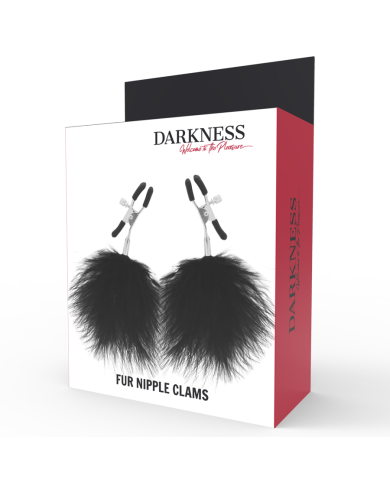 DARKNESS PINZAS PARA PEZONES CON POMPONES 2