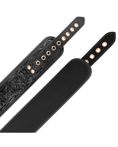 BEGME BLACK EDITION COLLAR CON CADENAS Y PINZAS PEZONES CON FORRO DE NEOPRENO