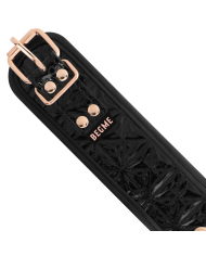 BEGME BLACK EDITION COLLAR CON CADENAS Y PINZAS PEZONES CON FORRO DE NEOPRENO