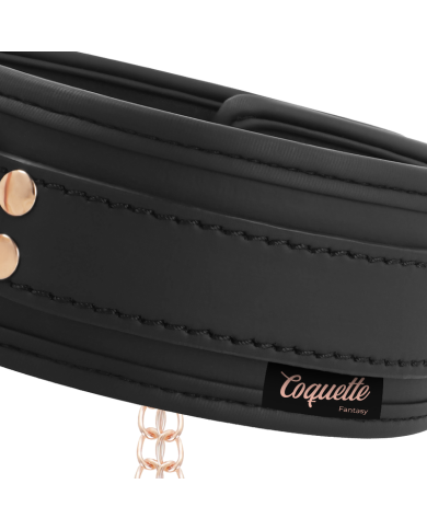 COQUETTE CHIC DESIRE FANTASY COLLAR CON PINZAS PEZONES CON FORRO DE NEOPRENO