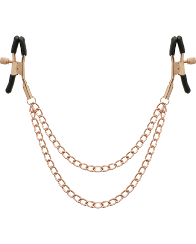 COQUETTE CHIC DESIRE FANTASY PINZAS METALICAS PEZONES CON CADENA