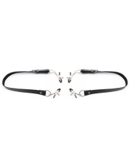 OHMAMA FETISH PINZAS CLITORIS CON CORREAS PIERNAS