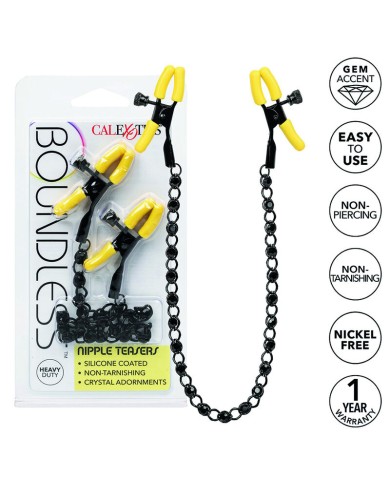CALEXOTICS BOUNDLESS PINZAS DE PEZONES