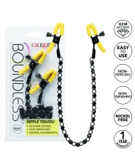 CALEXOTICS BOUNDLESS PINZAS DE PEZONES