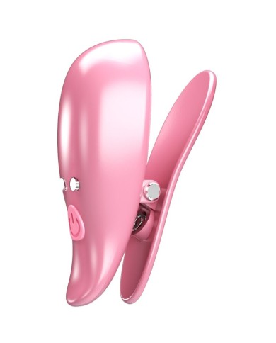 PRETTY LOVE LEAF PINZAS VIBRATORIAS PARA PEZONES ROSA
