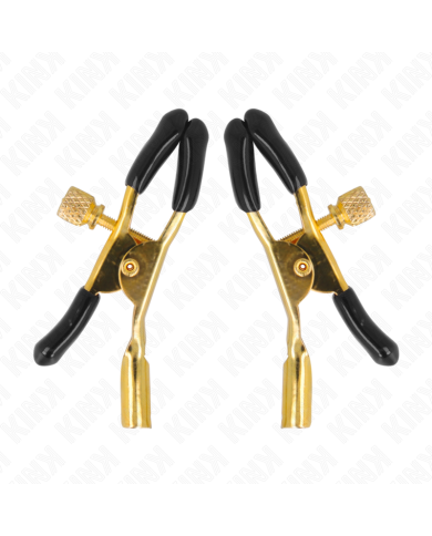 KINK PINZAS PARA PEZONES DORADO 6 CM