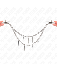 KINK PINZAS PARA PEZONES CON CADENA DE PUAS 30 CM