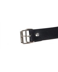 SUBBLIME 953720 PINZAS PARA EL PECHO CON CORREA DE CUERO BONDAGE NEGRO TALLA UNICA
