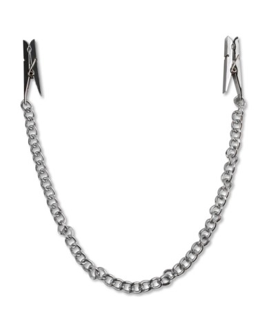 FETISH FANTASY SERIES SERIES CADENA PARA PEZONES PLATA