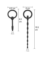 HIDDEN DESIRE EXTREME STARTER SET DE PLUGS URETRALES 2 UDS