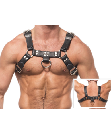 LEATHER BODY CHAIN HARNESS III
