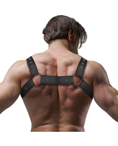 FETISH SUBMISSIVE ATTITUDE ARNES DEPORTIVO AJUSTABLE NEOPRENO PECHO HOMBRE