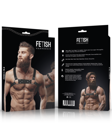 FETISH SUBMISSIVE ATTITUDE ARNES BULLDOG ECOPIEL PECHO HOMBRE TALLA M L