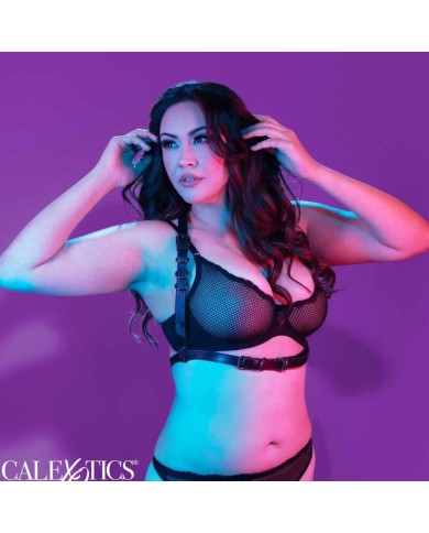 CALEXOTICS EUPHORIA ARNES HATLER CON HEBILLA TALLA GRANDE NEGRO