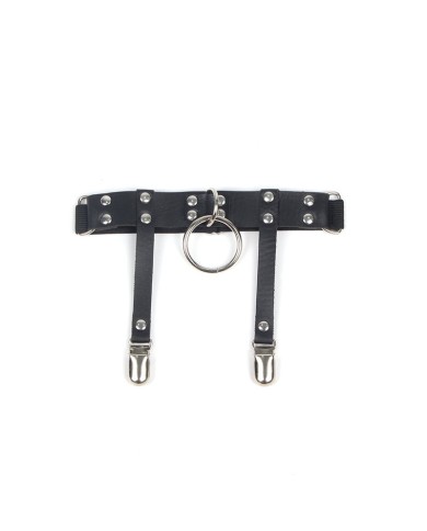 SUBBLIME 953744 LIGA PUNK DE CUERO AJUSTABLE NEGRO TALLA UNICA