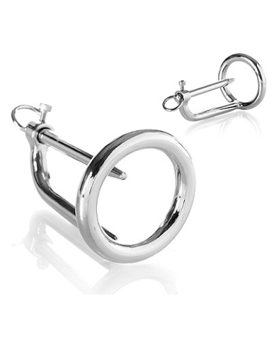 METAL HARD ANILLO GLANDE CON PLUG