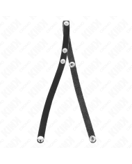 KINK ANILLO PENE CUERO CON CIERRE A PRESION 39 X 1 CM