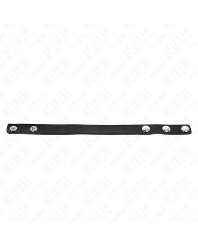 KINK ANILLO PENE CUERO CON CIERRE A PRESION 215 X 15 CM