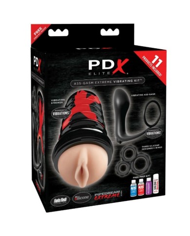 PDX ELITE KIT ASS GASM EXPLOSION DISENO VAGINA PDX ELITE KIT ASS GASM EXPLOSION DISENO VAGINA
