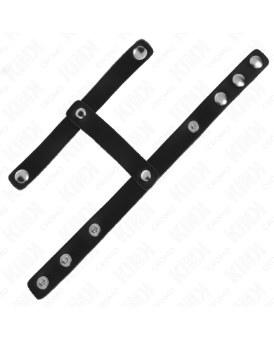 KINK ANILLO PENE Y CORREA DIVISORA DE BOLAS CUERO AJUSTABLE