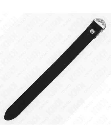 KINK ANILLO PENE CUERO CON CIERRE A PRESION 22 X 2 CM