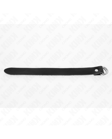 KINK ANILLO PENE CUERO CON CIERRE A PRESION 22 X 2 CM