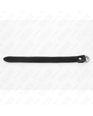 KINK ANILLO PENE CUERO CON CIERRE A PRESION 22 X 2 CM