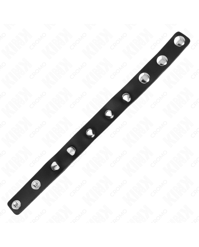 KINK ANILLO PENE CUERO CON PUAS 215 X 16 CM