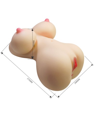 CRAZY BULL FIONA TORSO FEMENINO REALISTA VAGINA Y ANAL 71 KG CRAZY BULL FIONA TORSO FEMENINO REALISTA VAGINA Y ANAL 71 KG