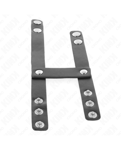 KINK ANILLO PENE DOBLE POLIPIEL AJUSTABLE