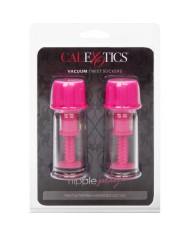 CALEXOTICS VACCUM TWIST SUCCIONADORES PEZONES ROSA