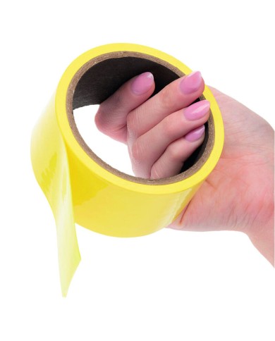 CALEXOTICS BOUNDLESS CINTA DE ESCLAVITUD AMARILLO