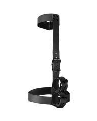 FETISH SUBMISSIVE BONDAGE CONJUNTO DE SUJECION PARA EL CUERPO DE CUELLO Y MUNEQUERAS