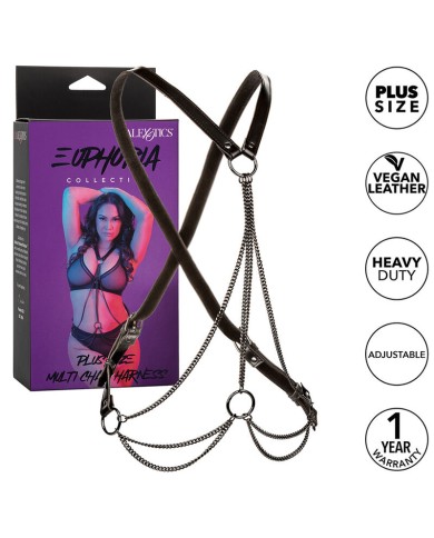 CALEXOTICS EUPHORIA ARNES DE MULTIPLES CADENAS PREMIUM TALLA PLUS