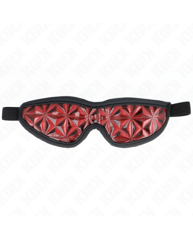 KINK VENDA CON PATRON DE DIAMANTES ROJO 205 x 6 CM