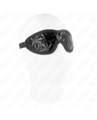 KINK VENDA CON PATRON DE DIAMANTES NEGRO 205 x 6 CM
