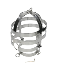 METAL HARD MASCARA CON COLLAR ACERO