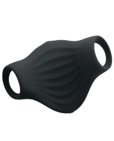 ROCKS OFF PALM MASTURBADOR VIBRADOR FLEXIBLE NEGRO