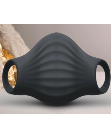 ROCKS OFF PALM MASTURBADOR VIBRADOR FLEXIBLE NEGRO